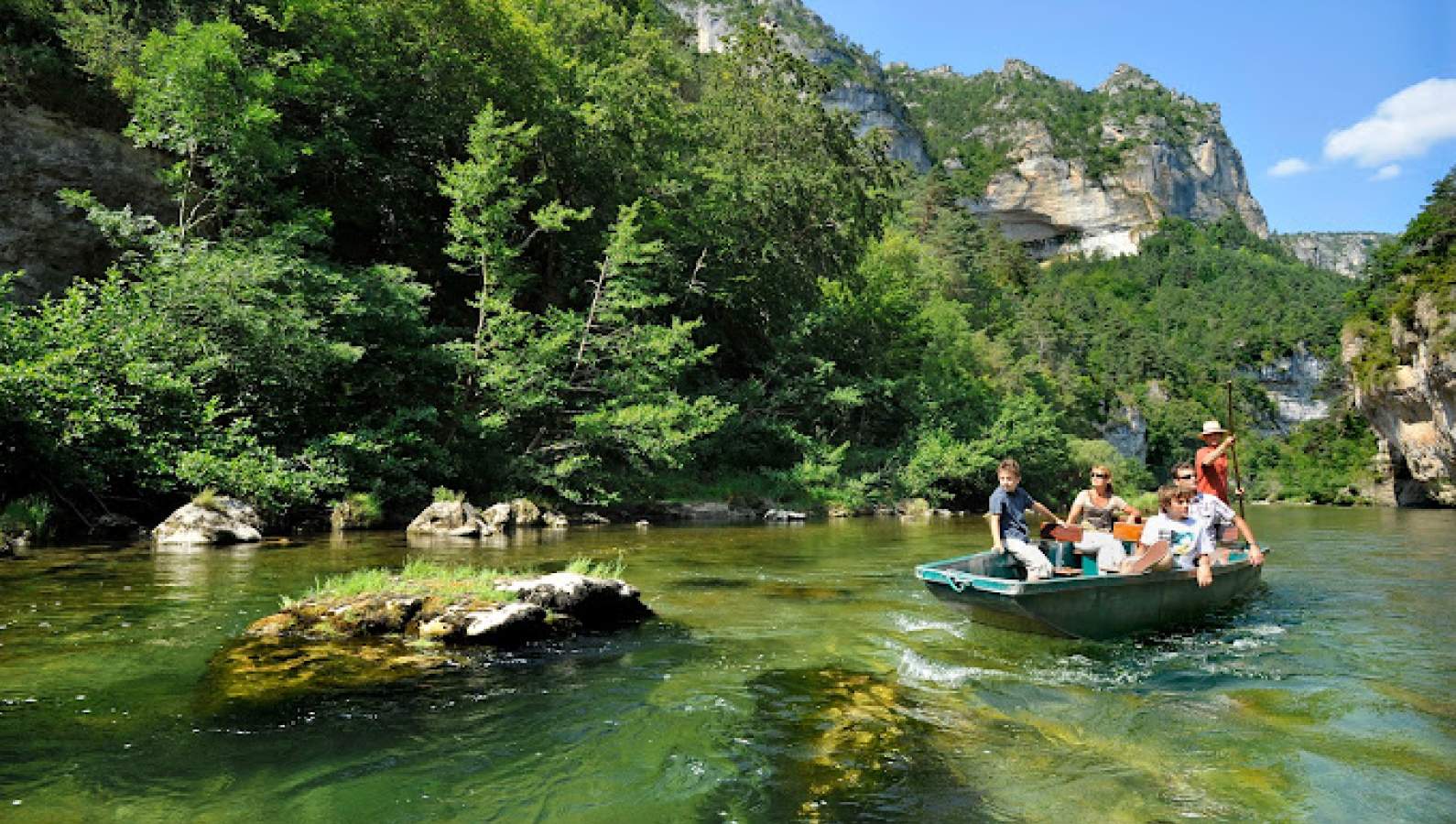 Circuit dans les Gorges du Tarn